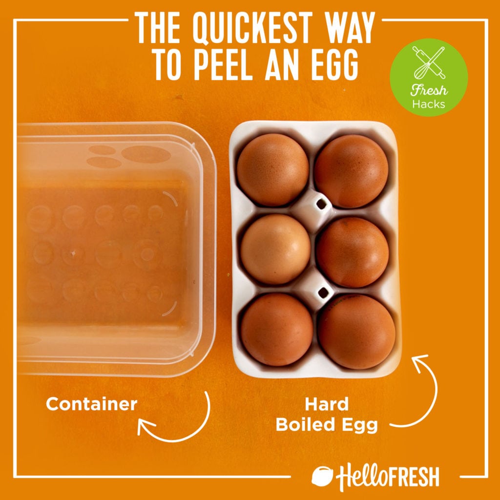 kitchen hacks- hellofresh-tips-how to-peel eggs-eggs