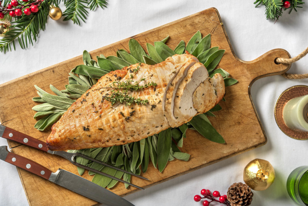 Sage Roasted Rolled Turkey
