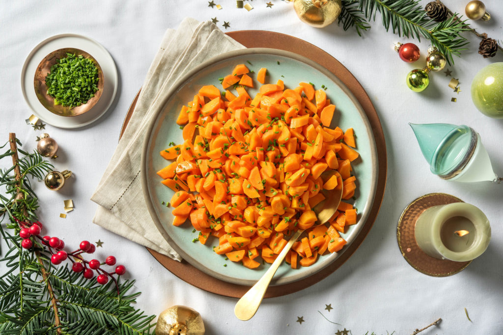 Sweet and Savoury Glazed Carrots